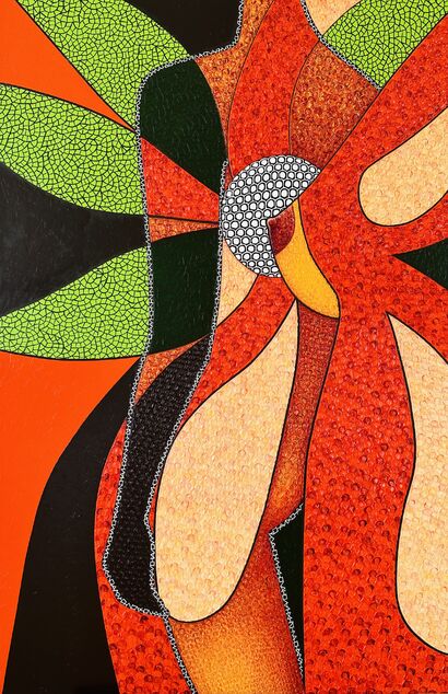 the charm of the sensual - a Paint Artowrk by Olena Linse